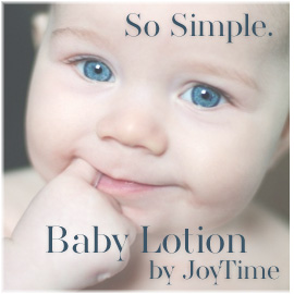 Advertisement for Joytime baby lotion